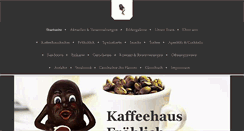 Desktop Screenshot of cafe-stralsund.de